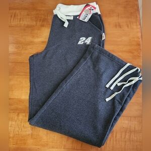 Nascar Jeff Gordon Womens Wide Leg Lounge Pants Large Chase Authentics